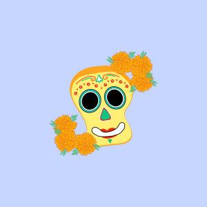 Totenkopf Dia de los Muertos